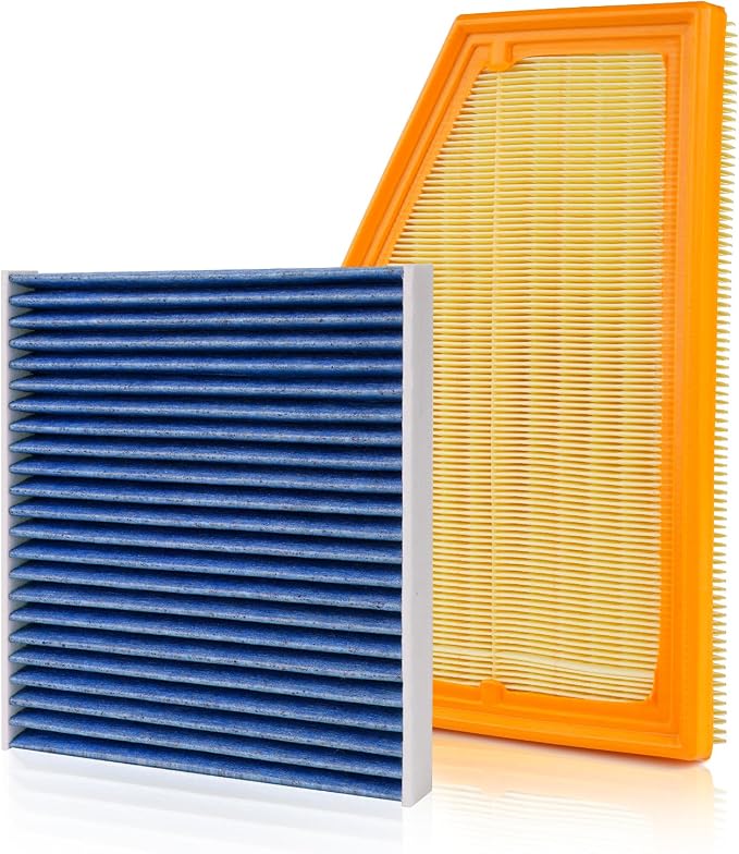 Cabin & Engine Air Filter Fit for 2022-2025 Jeep Grand Cherokee, 2021-2025 by Forccord