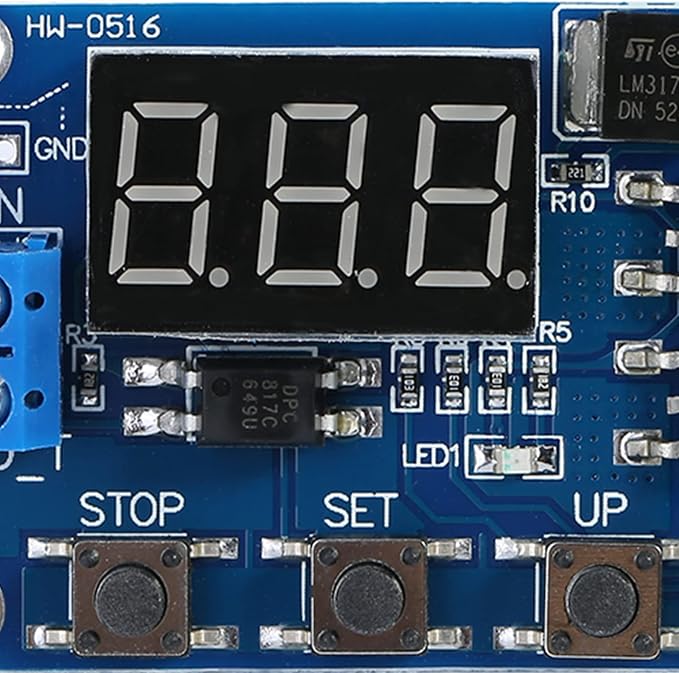 DC 5V-36V Cycle Timer Delay Timer Relay Module - Image 7