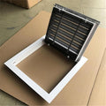 Premium White Steel Vent Cover by Unknown