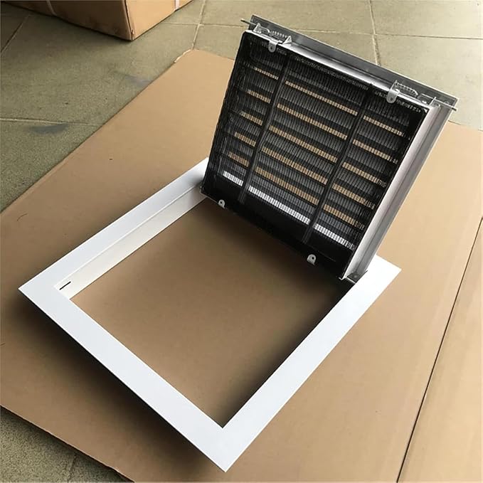 White Detive Vent Cover by Unknown