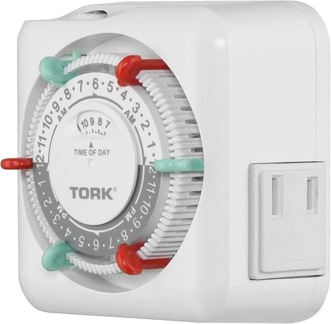 NSi Industries TORK RTN112 Indoor 15-Amp Plug-in Mechanical Appliance Timer - Image 8