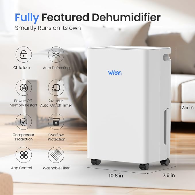 30 Pints Smart Dehumidifier - Image 3