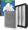 Cabin Air Filter and Engine Air Filter Fits by Forccord