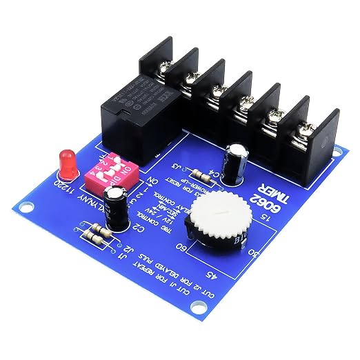 6062 Multi-Function Timer, 12/24VDC Selectable, 1 Sec to 60 Min Adjustable - Image 6