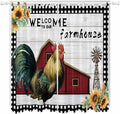 Farmhouse Rooster Living Room Curtains 96 Inch Length, Window Curtains Tab Top by Unknown