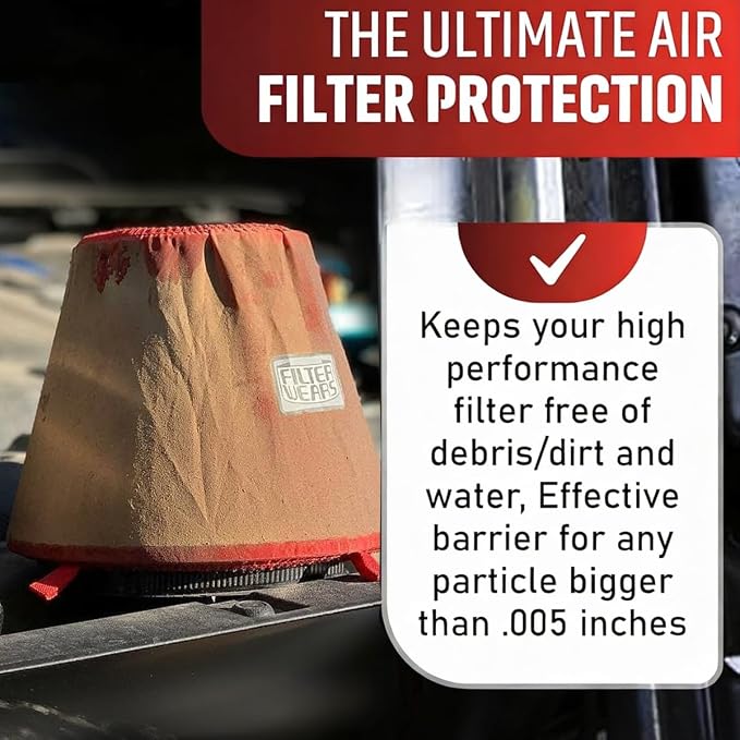 FILTERWEARS Pre-Filter F102R For SPECTRE 8131 8132 8136 8138 K&N RG-1001 - Image 6