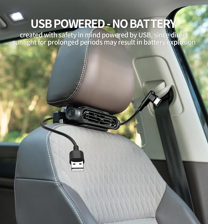 Car Seat Fan for Driver & Backseat - Image 6