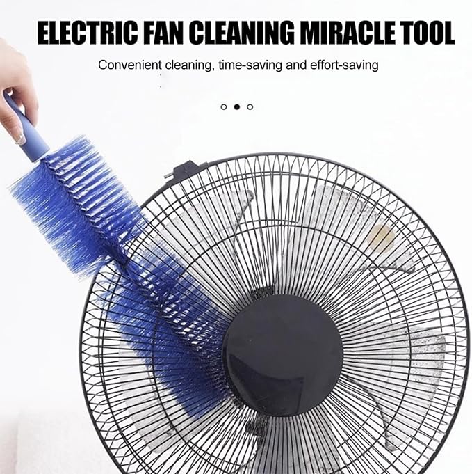 Bendable Microfiber Head, Reusable Dust Remover, Fan Brush Cleaner Washable - Image 8