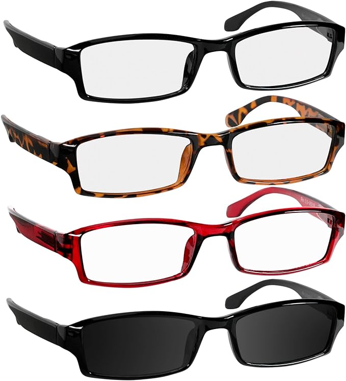 TruVision Readers Reading Glasses, Comfort Spring Hinges by Truvision+Readers