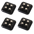 Self Adhesive Mini Caster Wheels 360° Swivel by YSKmanhuo