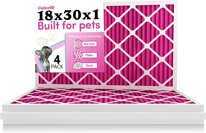 18x30x1 Air Filter by Colorfil | Color Changing Filters by ColorfilAirFilters