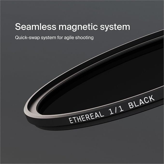Urth 62mm Magnetic Ethereal Black Mist ¹⁄₁ Diffusion Lens Filter — Cinematic - Image 4