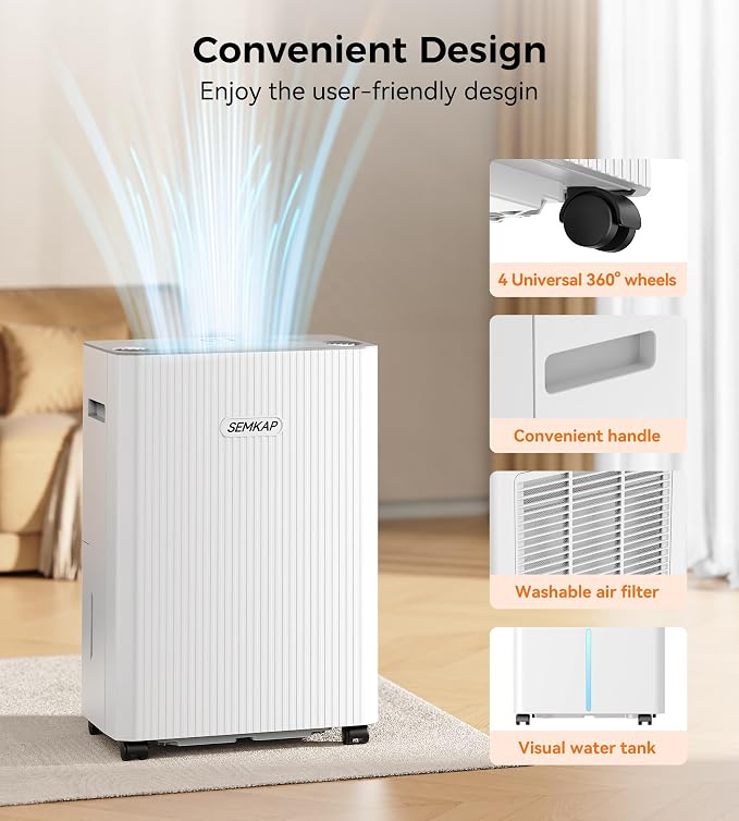 2500 Sq.Ft Dehumidifier for Basement - Image 5