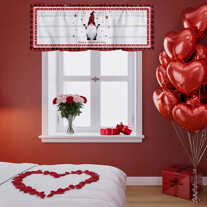Valentine's Day Valance Curtains - Image 3