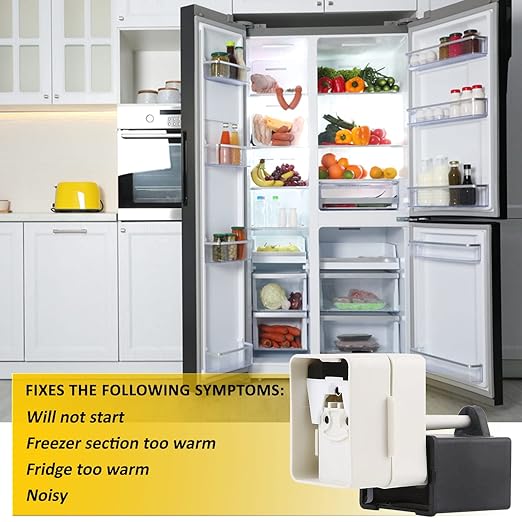 Upgraded W10613606 Refrigerator Compressor Start Relay and Capacitor by Seentech - Image 5