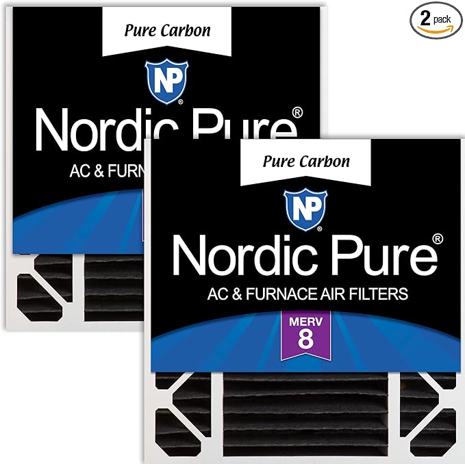 Nordic Pure 20x20x5 Honeywell/Lennox Replacement MERV 8 Air Filter 2 Pack | by NordicPure