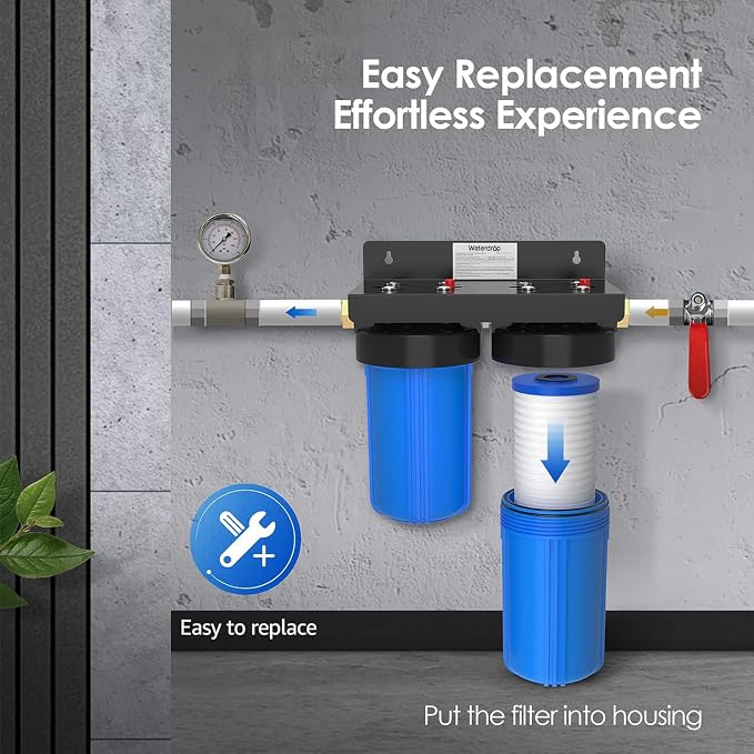 Waterdrop WF10PG Whole House Water Filter, Compatible - Image 6