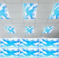 QOUBAI 6PCS Fluorescent Light Covers, 4x2 Feet Magnetic Light Cover Fluorescent by QOUBAI