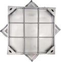 C Class 20x20 Invisible Stainless Steel Manhole Cover and Frame by MOSINSBO
