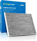 PHILTOP HEPA Cabin Air Filter w/Activated Carbon, Compatible by PHILTOP
