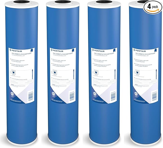Pentair Pentek GAC-20BB Big Blue Carbon Water Filter, Heavy Duty Granular by PENTAIRPENTEK