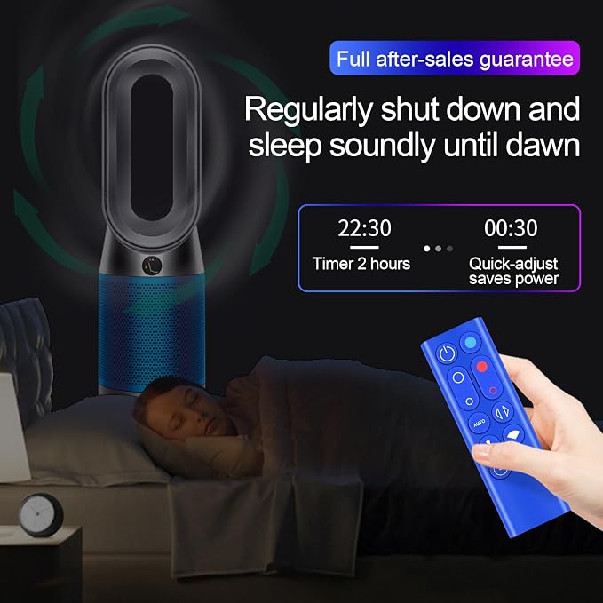 Replacement Remote Control for Dyson HP02 HP03 Fan-Blue | - Image 5