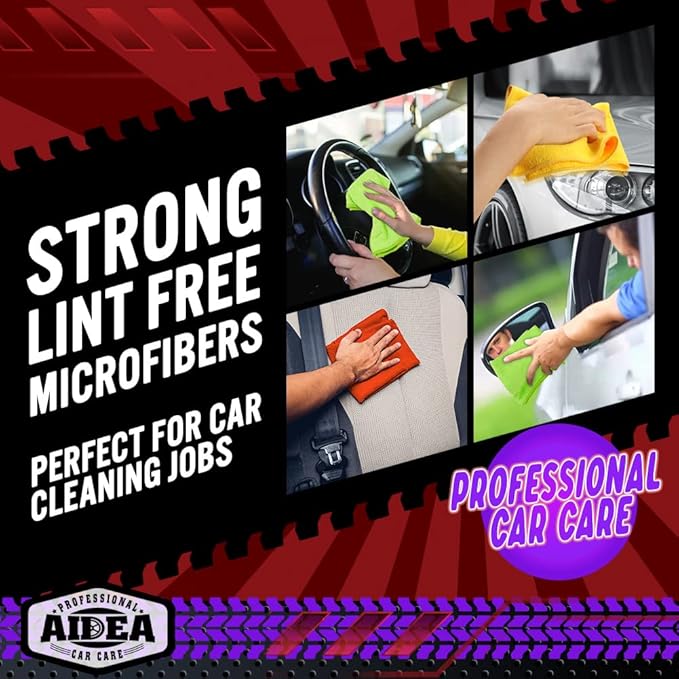 AIDEA Microfiber Cleaning Cloth, Microfiber Towels - Image 6