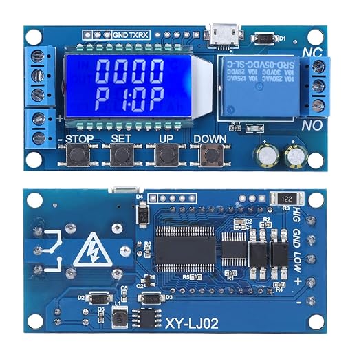 Delay Timer Relay Module, LCD programmable Cycle Switch - Image 9