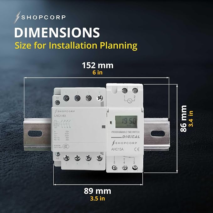 4 Pole Contactor 120v Coil Normally Open 110/120VAC Coil, Motor Load 40a and - Image 4