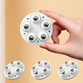 Self Adhesive Caster Wheels for Appliances, 360° Swivel Small Appliance Slider by NewWinterWarmth