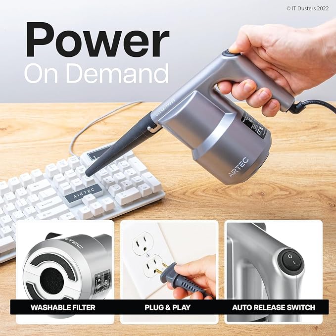 IT Dusters AirTec Ultra Electric Air Duster Blower - Image 6