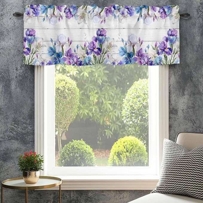Spring Flowers Curtain Valances - Image 4