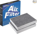 2-Pack HEPA Cabin Air Filter Fits by Forccord