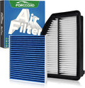 Cabin & Engine Air Filter Combo Fit by Forccord