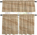 Kitchen Curtains Tiers and Valance Set of 3, Country Farmhouse Light Filtering by Anzona