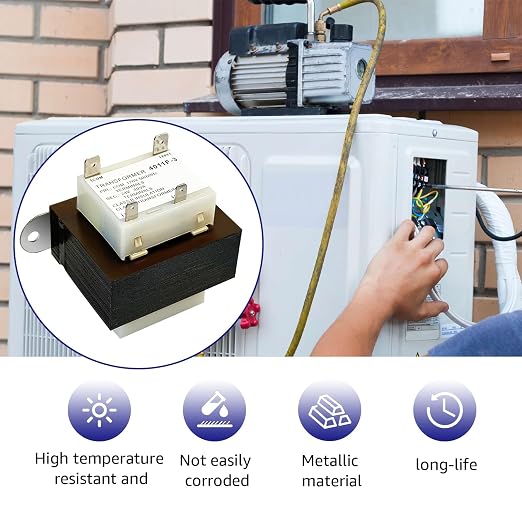 120V to 24V TRR01729 HVAC Furnace Transformer, Compatible - Image 5