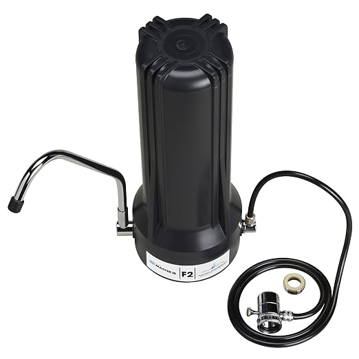 Home Master TMJRF2-BK Jr F2 Jr F2 Multi-stage Countertop Water Filter System by HomeMaster