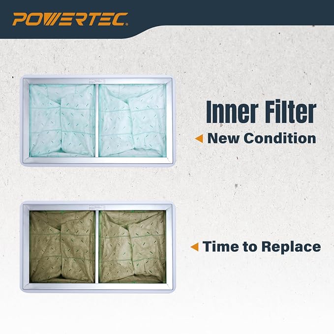 POWERTEC 1 Micron Inner Air Filter - Image 3
