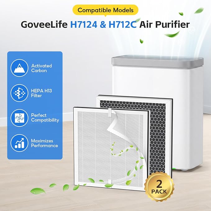 2-Pack H7124 Filter Compatible - Image 2