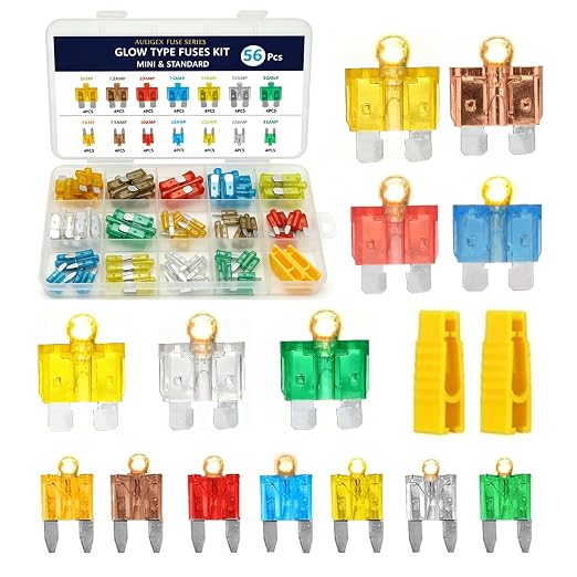 56pcs Light Up Fuses Automotive Assortment Kit, Glow Fuses - Image 10