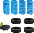 PETCHO Cat Water Fountain Filters Replacement 4 Pack, Compatible by PETCHO