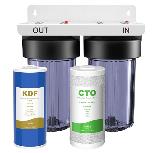SimPure Whole House Water Filter System, 2 Stages Clear Home Water by SimPure_Water