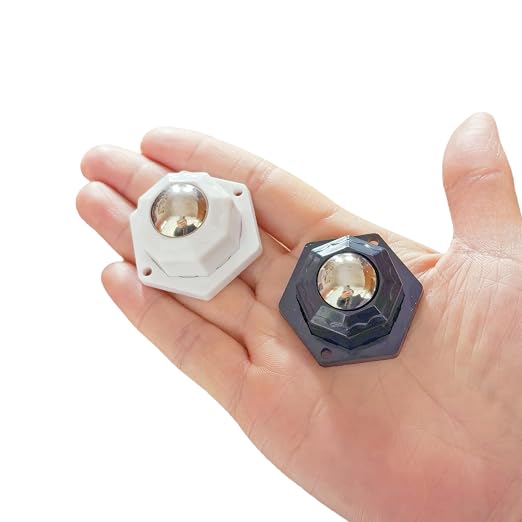 Metal Ball casters, Furniture Sliding 360 Degree Swivel Wheels, Load-Bearing - Image 4