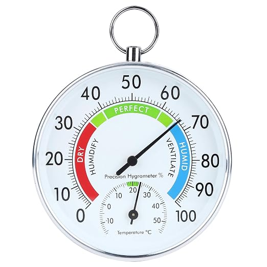 Indoor Outdoor Thermometer Hygrometer, Temperature Humidity Monitor, Humidity - Image 6