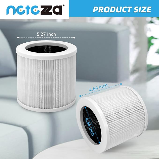 Netezza A1 Filters Fit for Vewior Air Purifier Filter Replacement A1 A1W - Image 2