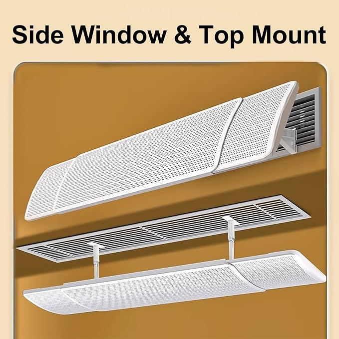 Adjustable AC Air Deflector for Central Air Conditioning - Image 4