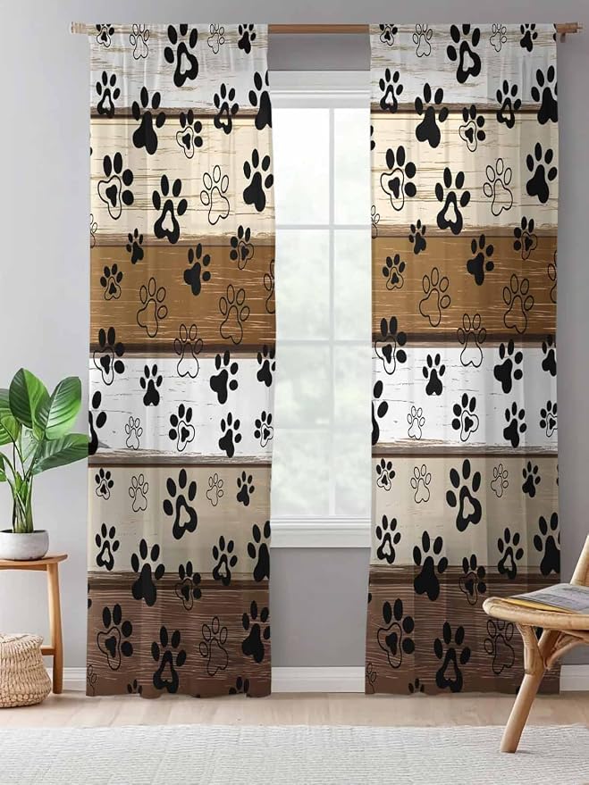 Sheer Curtains 84 Inches Long - Image 5