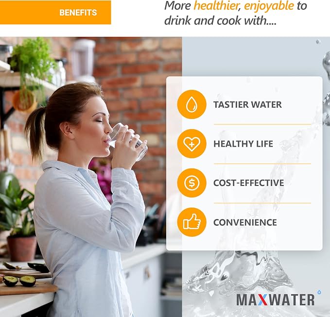 Max Water 5 Micron 20 x 4.5 Sediment Filter 20 inch Whole House BB Water - Image 6