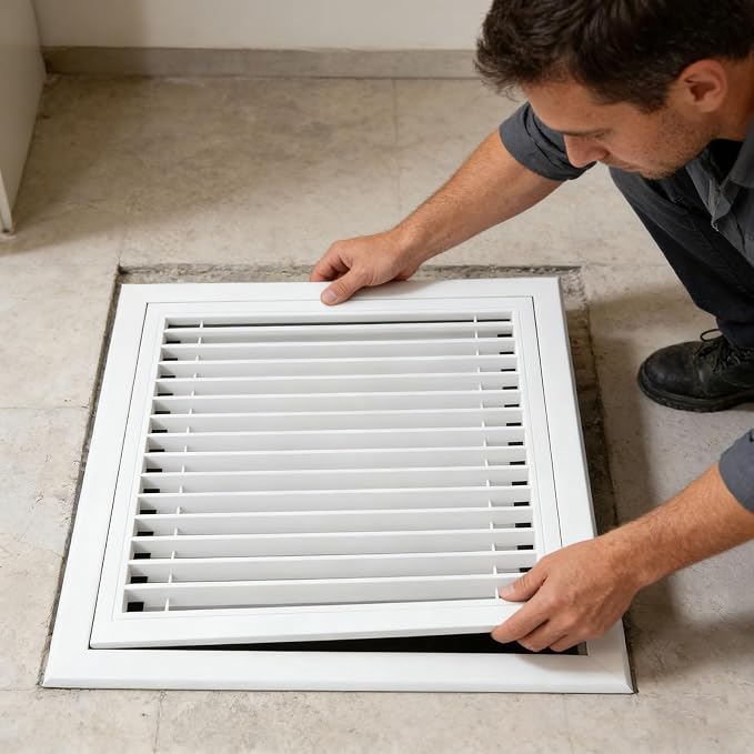 Premium Steel Vent Cover 12x18in by Unknown