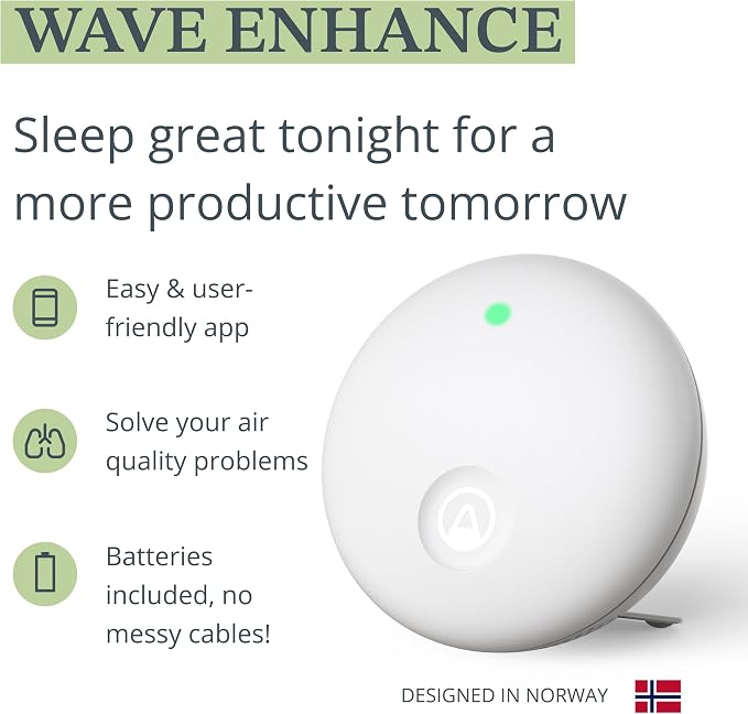 Airthings 322 Wave Enhance -Indoor Air Quality Monitor - Image 4